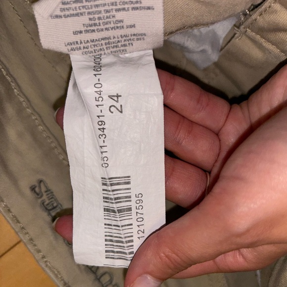 BLUENOTES • Size 24 Beige Jeans - Picture 4 of 5
